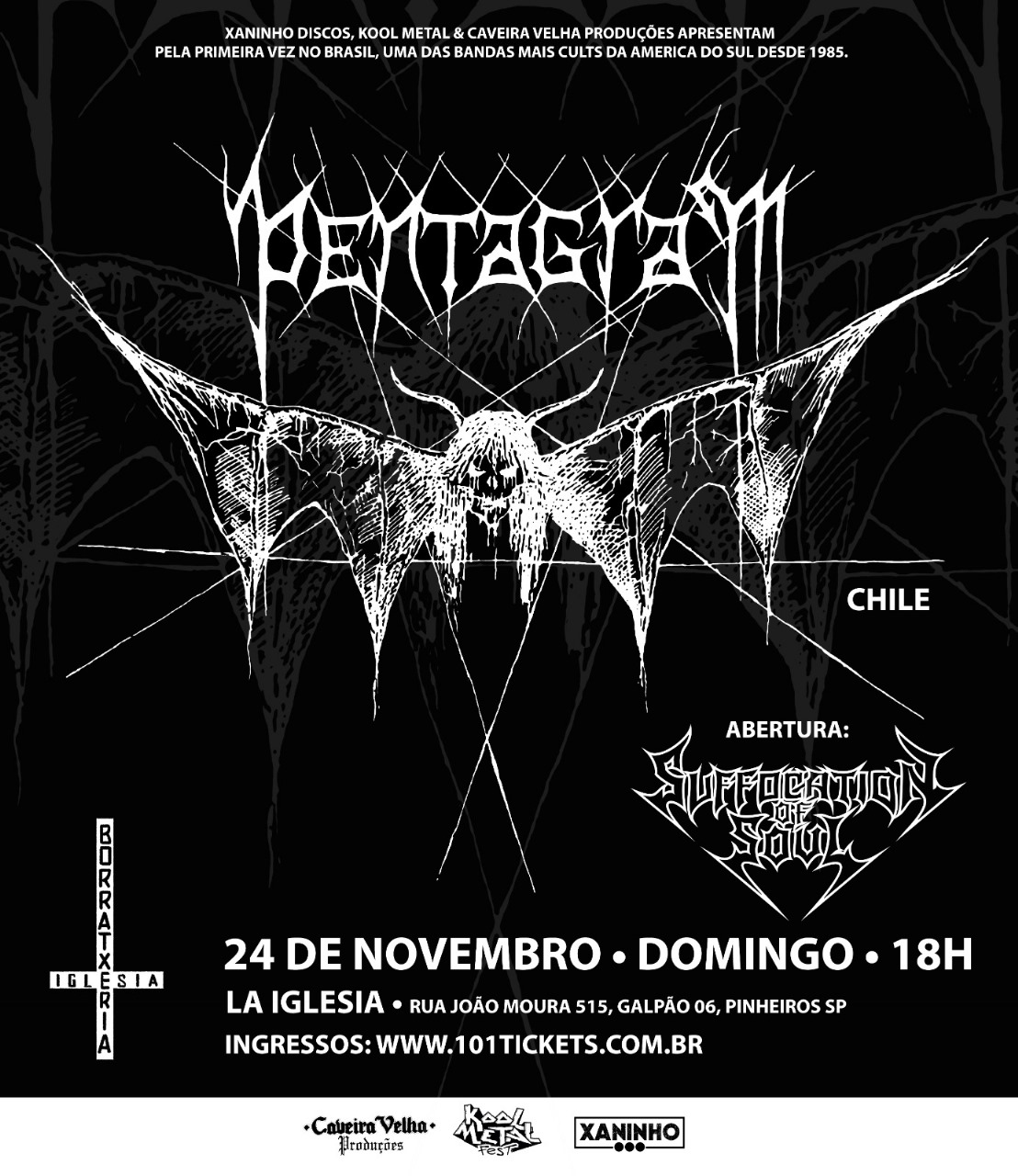 Flayer Pentagram (Chile)